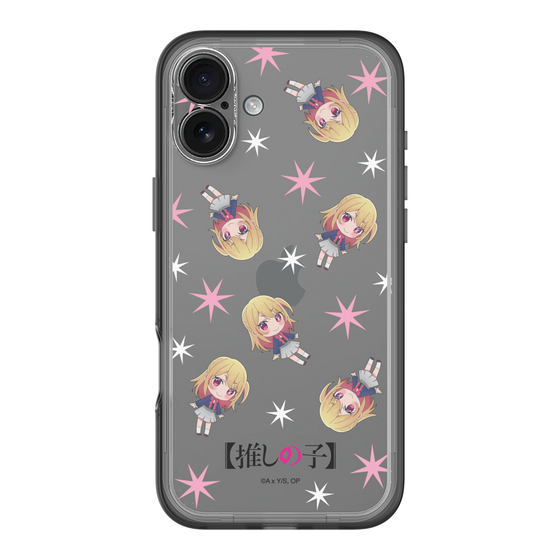 スリムプロテクションプレミアムケース［ 【推しの子】 - ルビー - ミニキャラ総柄 ］