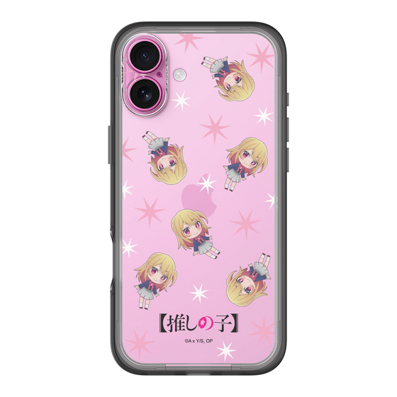 スリムプロテクションプレミアムケース［ 【推しの子】 - ルビー - ミニキャラ総柄 ］