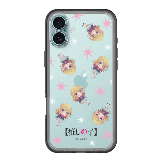 スリムプロテクションプレミアムケース［ 【推しの子】 - ルビー - ミニキャラ総柄 ］