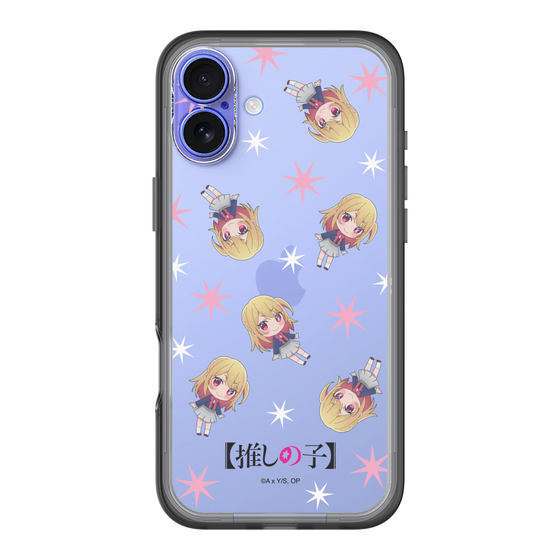 スリムプロテクションプレミアムケース［ 【推しの子】 - ルビー - ミニキャラ総柄 ］