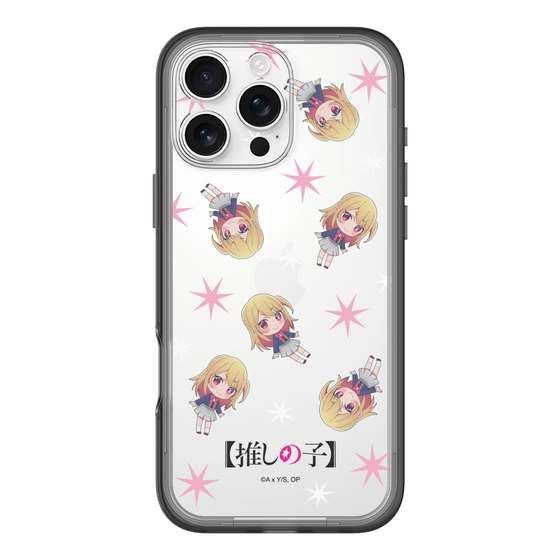 スリムプロテクションプレミアムケース［ 【推しの子】 - ルビー - ミニキャラ総柄 ］
