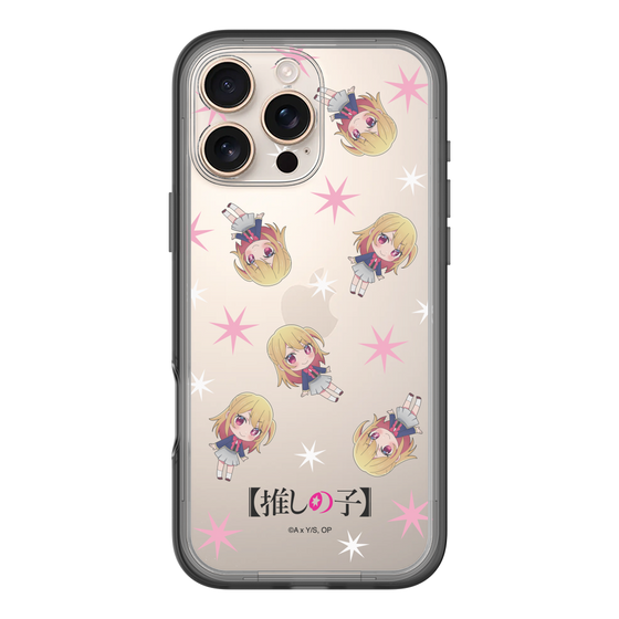 スリムプロテクションプレミアムケース［ 【推しの子】 - ルビー - ミニキャラ総柄 ］