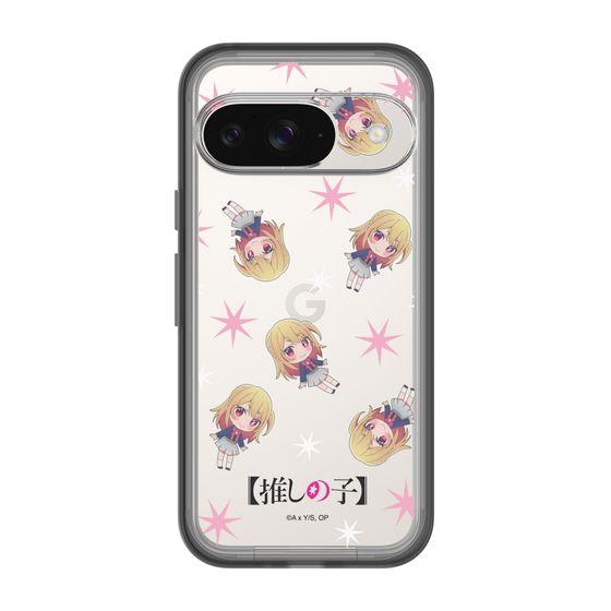 スリムプロテクションプレミアムケース［ 【推しの子】 - ルビー - ミニキャラ総柄 ］