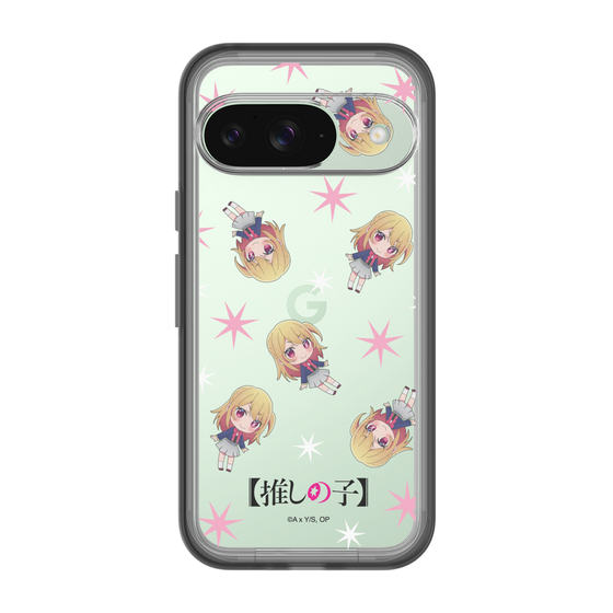 スリムプロテクションプレミアムケース［ 【推しの子】 - ルビー - ミニキャラ総柄 ］