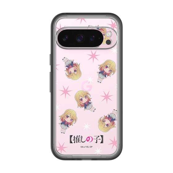 スリムプロテクションプレミアムケース［ 【推しの子】 - ルビー - ミニキャラ総柄 ］