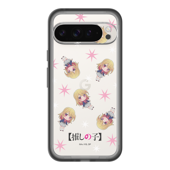 スリムプロテクションプレミアムケース［ 【推しの子】 - ルビー - ミニキャラ総柄 ］