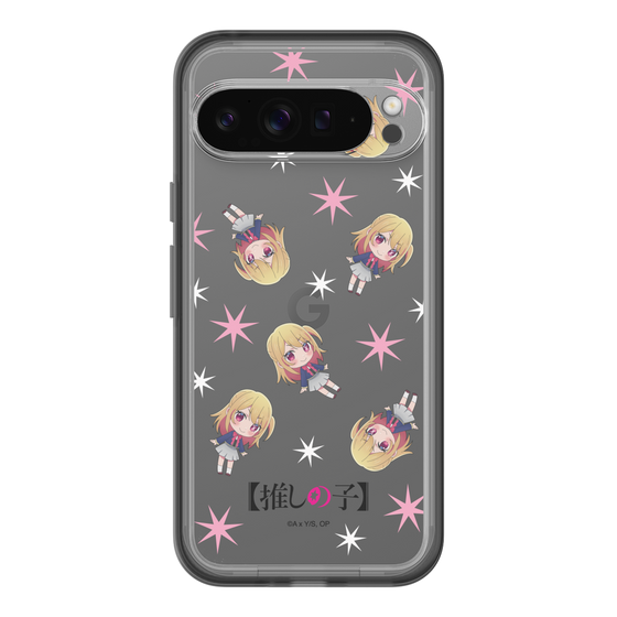 スリムプロテクションプレミアムケース［ 【推しの子】 - ルビー - ミニキャラ総柄 ］