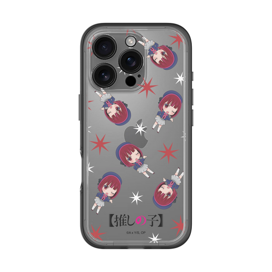 スリムプロテクションプレミアムケース［ 【推しの子】 - 有馬かな - ミニキャラ総柄 ］