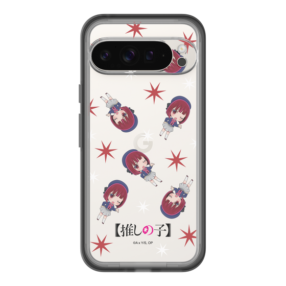 スリムプロテクションプレミアムケース［ 【推しの子】 - 有馬かな - ミニキャラ総柄 ］