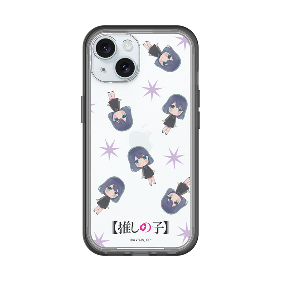 スリムプロテクションプレミアムケース［ 【推しの子】 - 黒川あかね - ミニキャラ総柄 ］