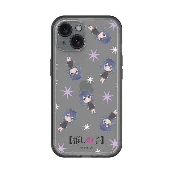 スリムプロテクションプレミアムケース［ 【推しの子】 - 黒川あかね - ミニキャラ総柄 ］