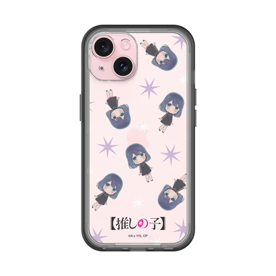 スリムプロテクションプレミアムケース［ 【推しの子】 - 黒川あかね - ミニキャラ総柄 ］