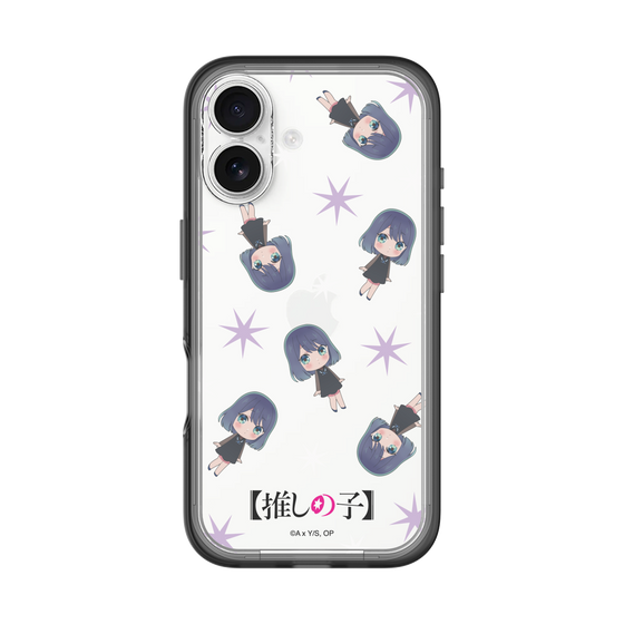 スリムプロテクションプレミアムケース［ 【推しの子】 - 黒川あかね - ミニキャラ総柄 ］