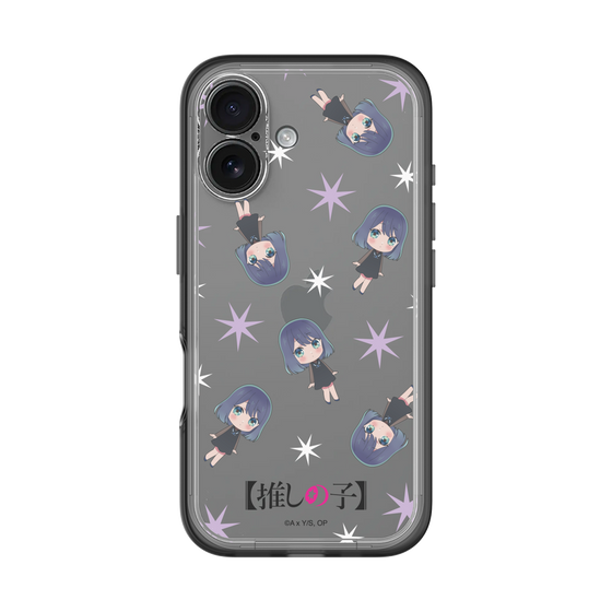 スリムプロテクションプレミアムケース［ 【推しの子】 - 黒川あかね - ミニキャラ総柄 ］
