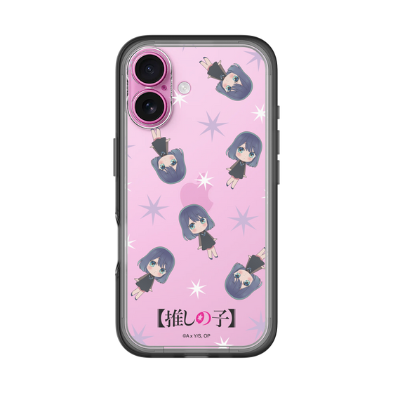 スリムプロテクションプレミアムケース［ 【推しの子】 - 黒川あかね - ミニキャラ総柄 ］