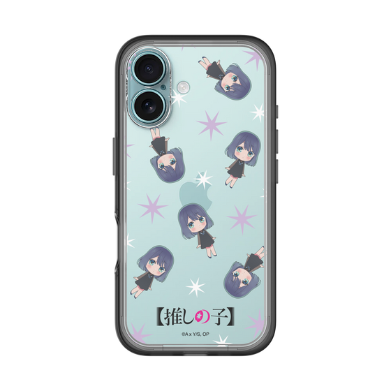 スリムプロテクションプレミアムケース［ 【推しの子】 - 黒川あかね - ミニキャラ総柄 ］
