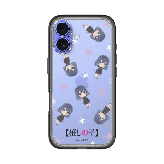 スリムプロテクションプレミアムケース［ 【推しの子】 - 黒川あかね - ミニキャラ総柄 ］