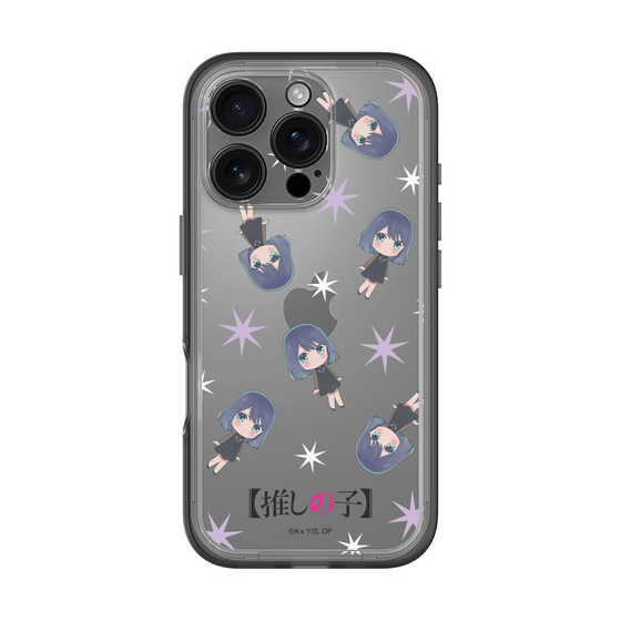 スリムプロテクションプレミアムケース［ 【推しの子】 - 黒川あかね - ミニキャラ総柄 ］