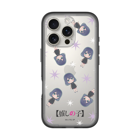 スリムプロテクションプレミアムケース［ 【推しの子】 - 黒川あかね - ミニキャラ総柄 ］