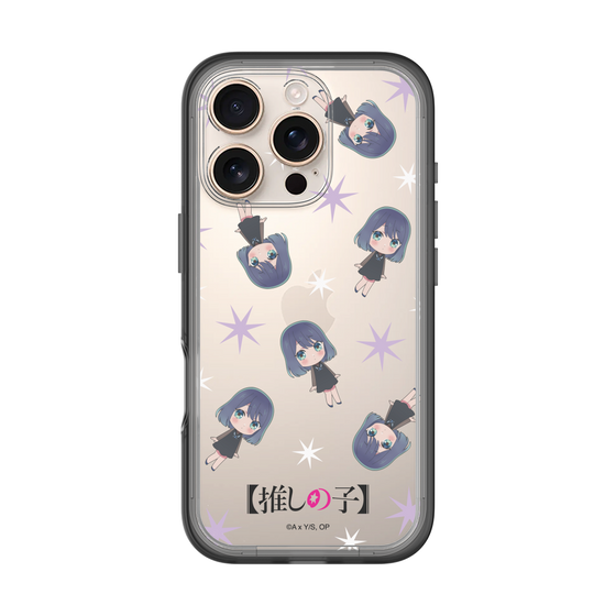 スリムプロテクションプレミアムケース［ 【推しの子】 - 黒川あかね - ミニキャラ総柄 ］