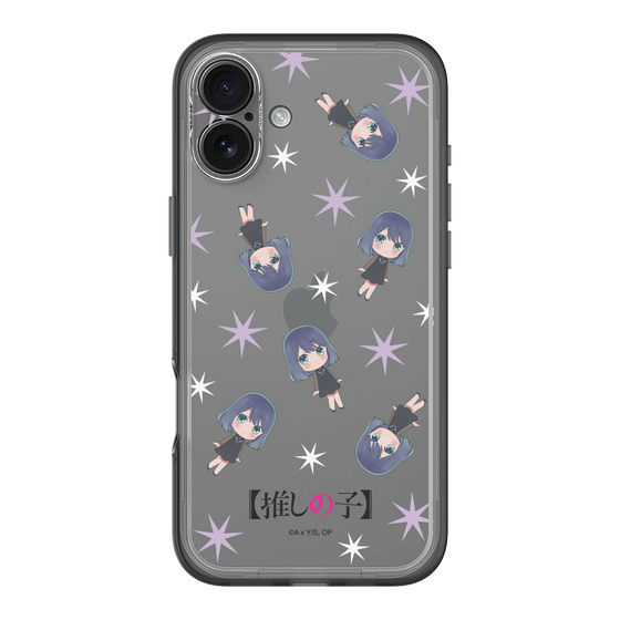 スリムプロテクションプレミアムケース［ 【推しの子】 - 黒川あかね - ミニキャラ総柄 ］