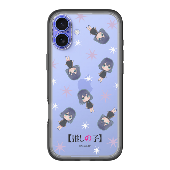 スリムプロテクションプレミアムケース［ 【推しの子】 - 黒川あかね - ミニキャラ総柄 ］