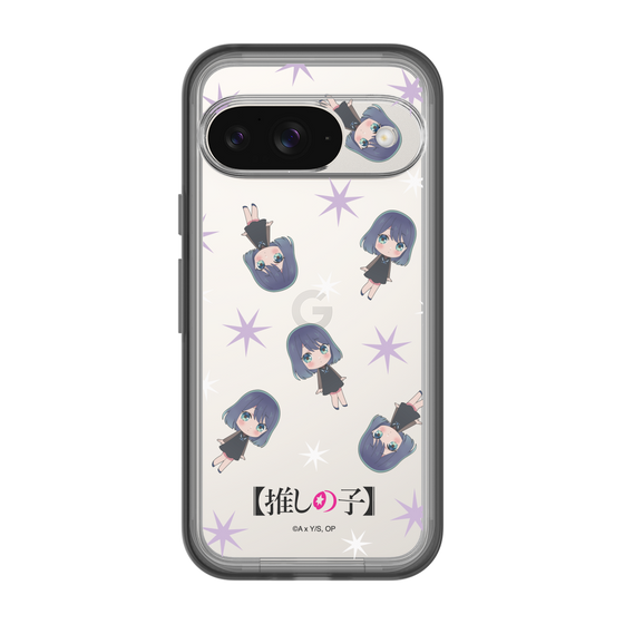 スリムプロテクションプレミアムケース［ 【推しの子】 - 黒川あかね - ミニキャラ総柄 ］