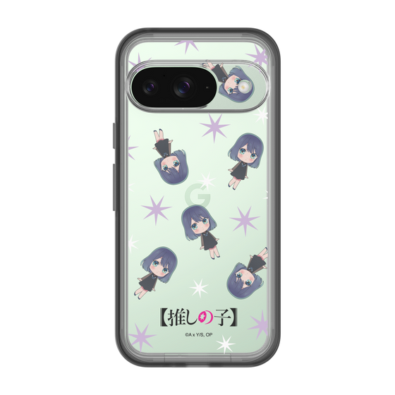 スリムプロテクションプレミアムケース［ 【推しの子】 - 黒川あかね - ミニキャラ総柄 ］
