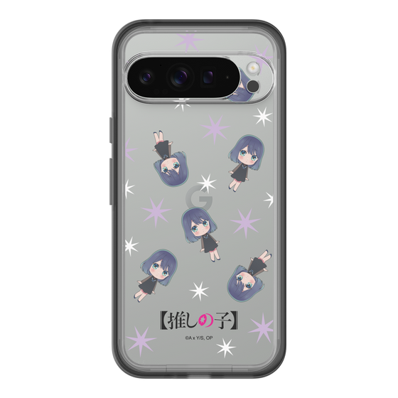 スリムプロテクションプレミアムケース［ 【推しの子】 - 黒川あかね - ミニキャラ総柄 ］
