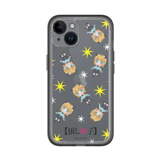 スリムプロテクションプレミアムケース［ 【推しの子】 - MEMちょ - ミニキャラ総柄 ］