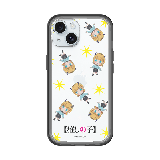 スリムプロテクションプレミアムケース［ 【推しの子】 - MEMちょ - ミニキャラ総柄 ］