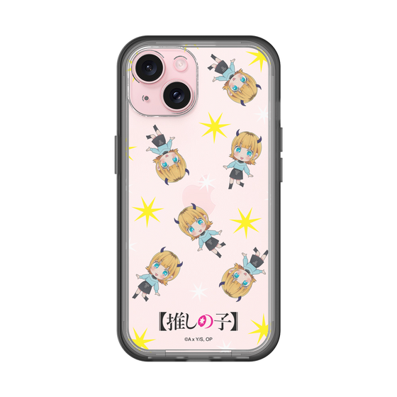 スリムプロテクションプレミアムケース［ 【推しの子】 - MEMちょ - ミニキャラ総柄 ］