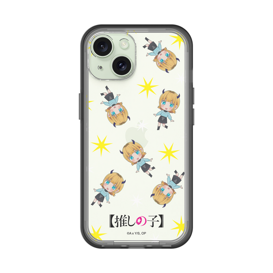 スリムプロテクションプレミアムケース［ 【推しの子】 - MEMちょ - ミニキャラ総柄 ］