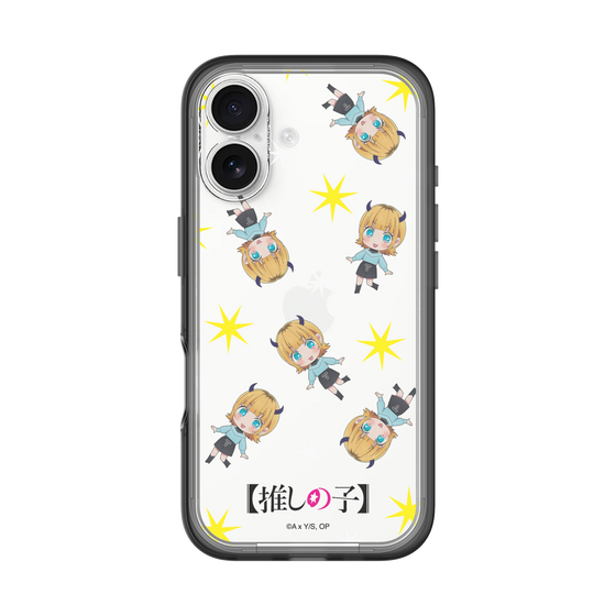 スリムプロテクションプレミアムケース［ 【推しの子】 - MEMちょ - ミニキャラ総柄 ］