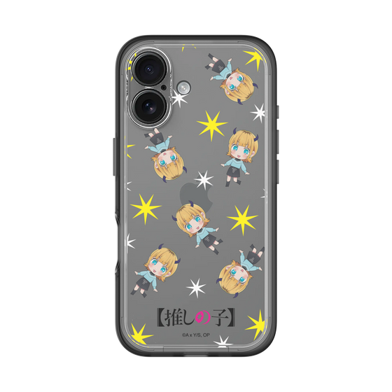 スリムプロテクションプレミアムケース［ 【推しの子】 - MEMちょ - ミニキャラ総柄 ］