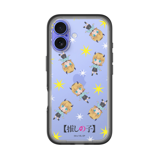スリムプロテクションプレミアムケース［ 【推しの子】 - MEMちょ - ミニキャラ総柄 ］