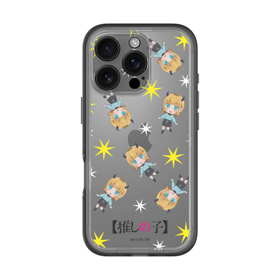 スリムプロテクションプレミアムケース［ 【推しの子】 - MEMちょ - ミニキャラ総柄 ］