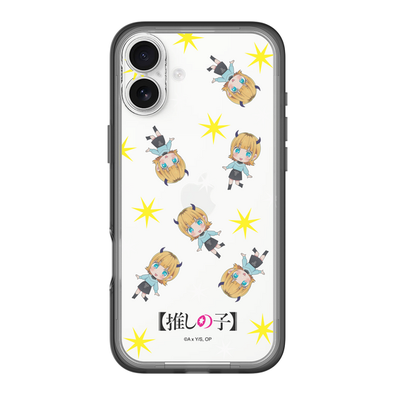 スリムプロテクションプレミアムケース［ 【推しの子】 - MEMちょ - ミニキャラ総柄 ］