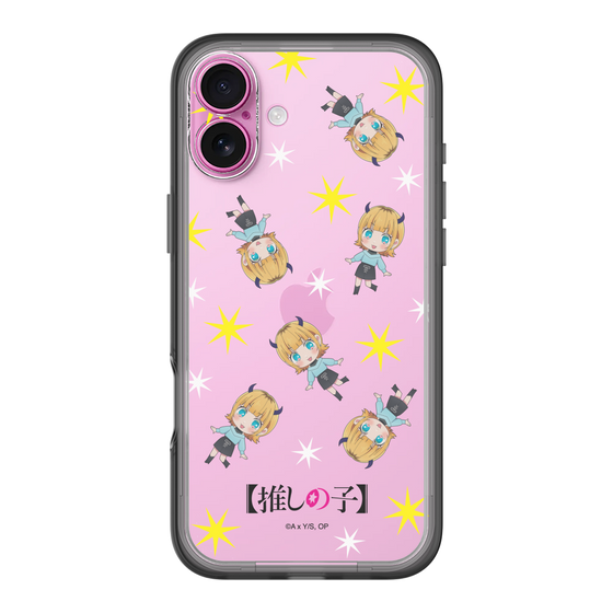 スリムプロテクションプレミアムケース［ 【推しの子】 - MEMちょ - ミニキャラ総柄 ］