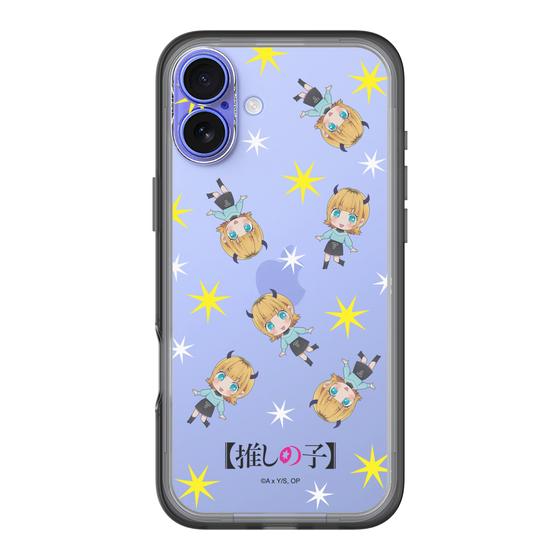 スリムプロテクションプレミアムケース［ 【推しの子】 - MEMちょ - ミニキャラ総柄 ］