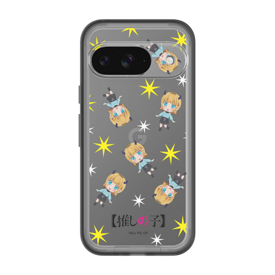 スリムプロテクションプレミアムケース［ 【推しの子】 - MEMちょ - ミニキャラ総柄 ］