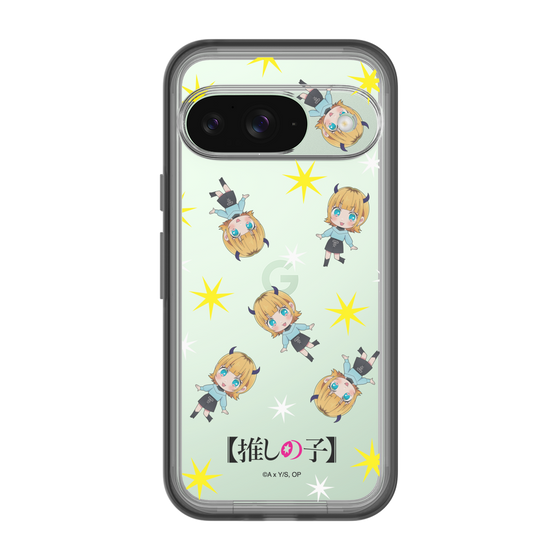 スリムプロテクションプレミアムケース［ 【推しの子】 - MEMちょ - ミニキャラ総柄 ］