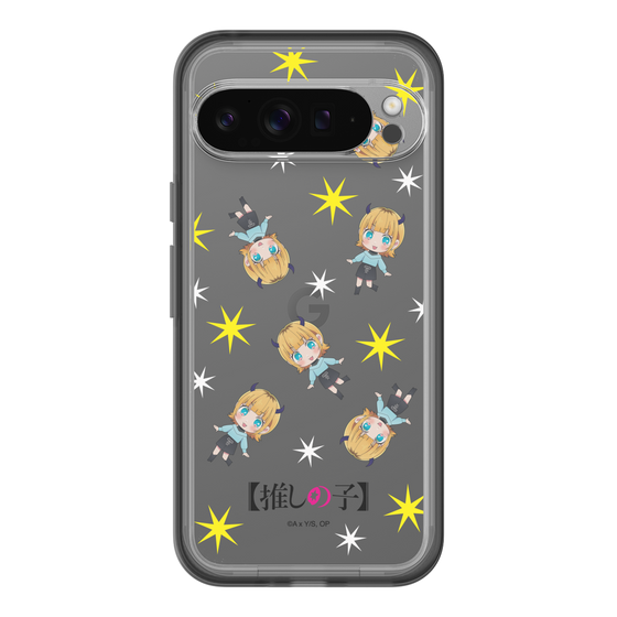 スリムプロテクションプレミアムケース［ 【推しの子】 - MEMちょ - ミニキャラ総柄 ］