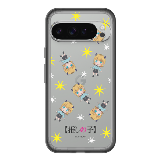 スリムプロテクションプレミアムケース［ 【推しの子】 - MEMちょ - ミニキャラ総柄 ］