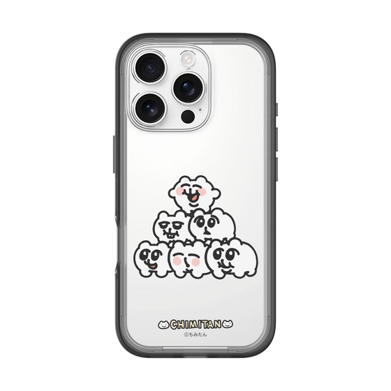 スリムプロテクションプレミアムケース［ ちみたん - ピラミッド ］