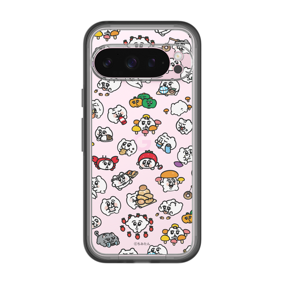 スリムプロテクションプレミアムケース［ ちみたん - ちみたんがいっぱい - 食べ物編 ］