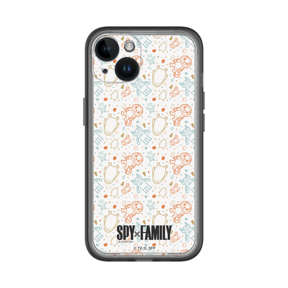 スリムプロテクションプレミアムケース［ SPY×FAMILY - ぬいぐるみ - 総柄 ］