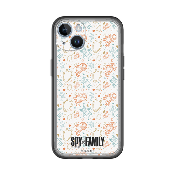 スリムプロテクションプレミアムケース［ SPY×FAMILY - ぬいぐるみ - 総柄 ］