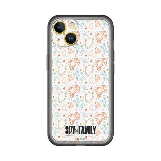 スリムプロテクションプレミアムケース［ SPY×FAMILY - ぬいぐるみ - 総柄 ］