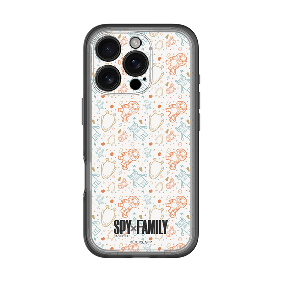 スリムプロテクションプレミアムケース［ SPY×FAMILY - ぬいぐるみ - 総柄 ］